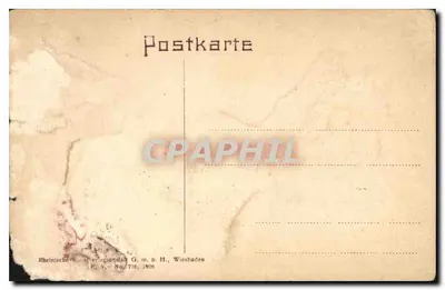 Velho prédio no Schwarzwald — cartão postal — Rheinische Klass erlangersdah G.m.b.H., Wiesbaden, n° 710 — Verso