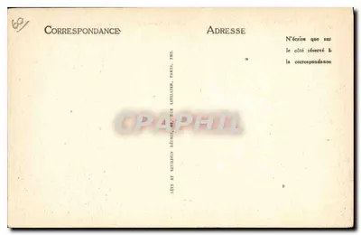 Castillo de CHANILLY — Las Grandes Ecuries y la Porte Saint-Denis — LL — Reverso