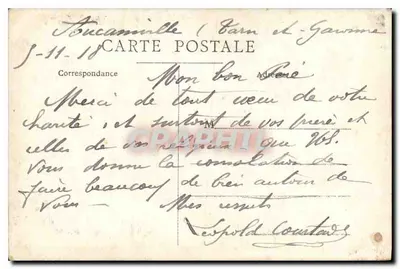 Angelo e donna — scena religiosa — editore sconosciuto — Verso