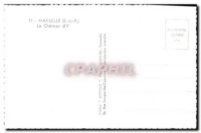 Zamek If — Marsylia (Basen Rade) — Wydawnictwo Mireille — Rewers