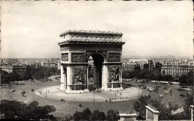 Paryż - Plac gwiazdy - Arc de Triomphe — Wydawnictwo Chantal