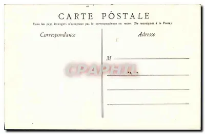 CROZON (Finistère) — O Altar dos 10.000 Mártires — editor Yve Blaize — Verso