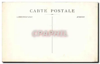 Aigues-Mortes — Estátua de São Luís — editor não identificado, n° de série 1 — Verso