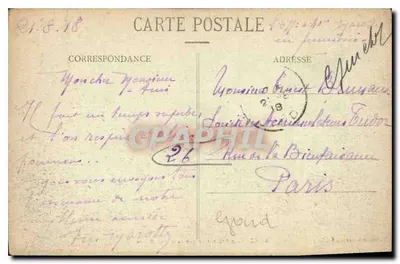 UZÈS - Os Arcos - Praça da República — Livraria G. Borrel y filhos, Uzès — Verso