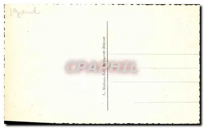 Bellegarde - A encosta do Rio Rhône e vista geral — L. Michnaus, Edição Bellegarde (Depositado) — Verso