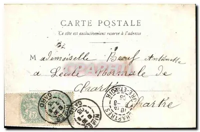 Nîmes - Igreja de São Baudille (abside) — Josephine de Véran, n°133 — Verso