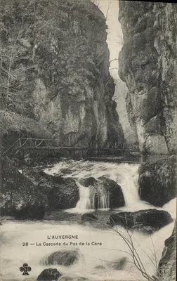 A Auvergne — A Cascata do Pas de la Cère — A Auvergne 28