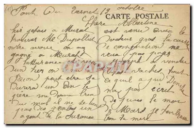 A Virgem Preta — Murat — Auvergne — 642 — Verso