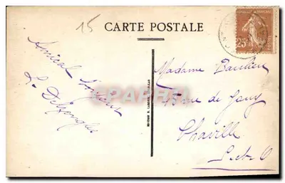 Le Lioran - La Vallée, cerca de St-Jacques — El Cantal pintoresco — n°417 — Reverso