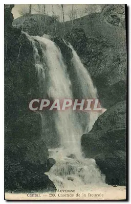 Cantal — Cascata da Roucole — D'Auvergne, n°290