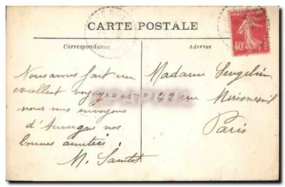 Vic-sur-Cère (Cantal) - O Passo do Cère — Editores Aurillac — Verso