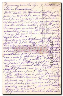 Melun — Zamek Vaux-le-Vicomte — Wydawca L. Van, nr 238 — Rewers