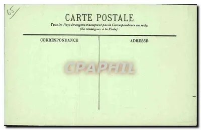 Environs de Cauterets — Le Pont d'Espagne — LL. — N° 105 — Verso