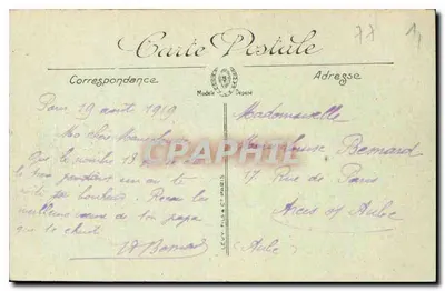 Melun — Ratusz — LL. n°57 — Rewers