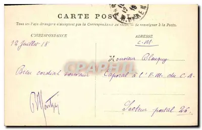 Vallée-aux-Loups — Park zamku — wydawca nie widoczny — Rewers