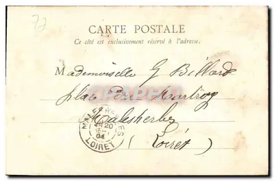 Het Paleis — Pavillon Maintenon en de Kapel — B. F. Paris n°265 — Achterkant