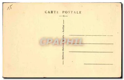 Entradas dos Dois Túneis do Lioran (lado Saint-Jacques) — O Cantal Pitoresco — Edições Malroux-Aurillac — Verso