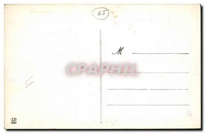 Les Hautes-Pyrénées — Estrada termal de Argelès a Eaux-Bonnes — A subida do col de Soulor — Editor Labenche Frères, Toulouse — N° de série 1384 — Verso