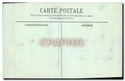 Lourdes — Le Calvaire — La première Station — I.L. — Verso