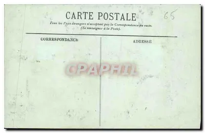 Lourdes — A Estátua de São Miguel — LL — Verso
