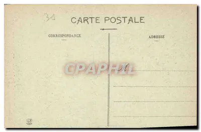 Toulouse - "Chrétien Byzantin", Bazylika Świętego Sernina — Phototype Lacombe Toulouse, n°65 — Rewers