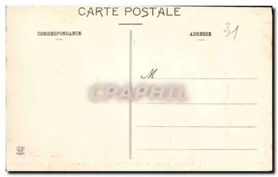 Toulouse - Bazylika Świętego Sernina (Façada Północna) - XI-XIII wiek - Odbudowana w XIX wieku przez Viollet-le-Duc — Rewers