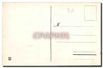 Luchon — Statua Wysokiej Doliny w parku — Labouche Frères, Toulouse, 249 — Rewers
