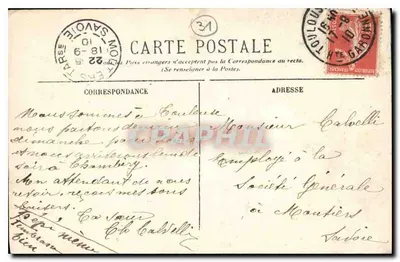 Lagos de Lamotte-Beuvron — Paisagem de Sologne — editor Borin, n°41 — Verso