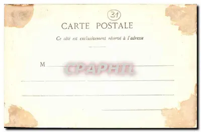 Toulouse - Capitole - Hof van Koning Hendrik IV — Fototipia Labouche frères, Toulouse, n°7 — Achterkant