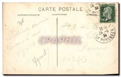 Notre-Dame de Lourdes — Miejsce pielgrzymki — Wydawca nieznany — Rewers