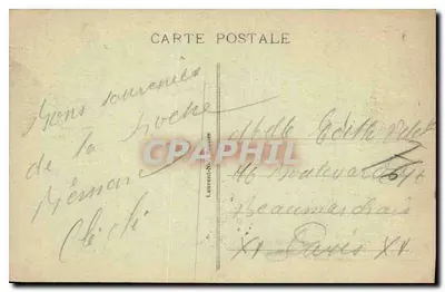 La Roche Bernard — O Pont em Arco Articulado — editor Laurent-Nicholas — Verso