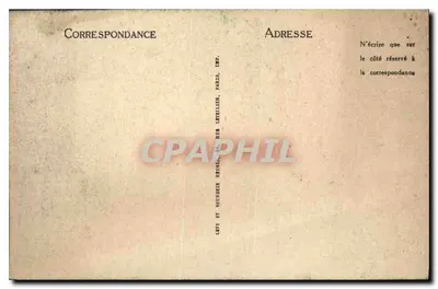 Mannes-sur-Seine — Ogród Wyspy Damskiej — ND — Rewers