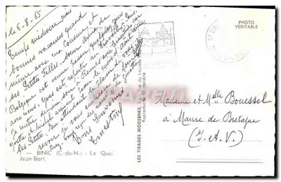 Widok z portu w Binic — Les Tirages Modernes, nr 1 — Binic (C.-du-N.) — Rewers