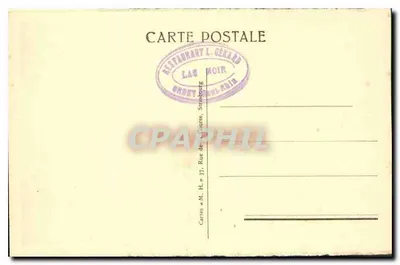 Jezioro Białe (1080 m) — Wodospad — Restauracja L. Geraad, St. Maurice — Rewers
