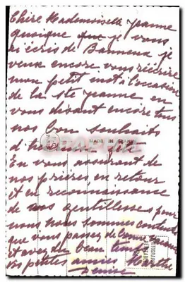Mulher jovem sorridente — rosas — 6606 — Verso
