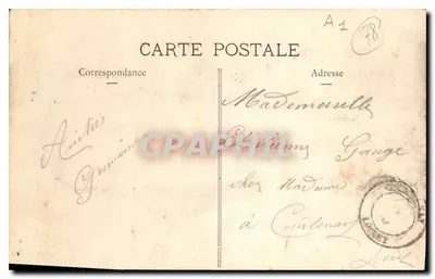 Park Versaillejski — Basen Latony i Tapis-Vert — wydawca RUBIN & CIE, n°37 — Rewers