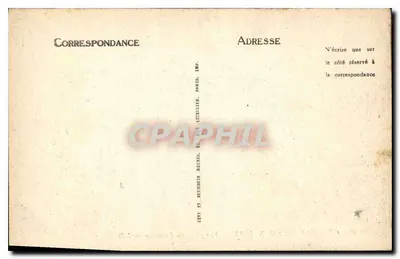 Zamek w Chantilly — Widok z parteru — ND — Rewers