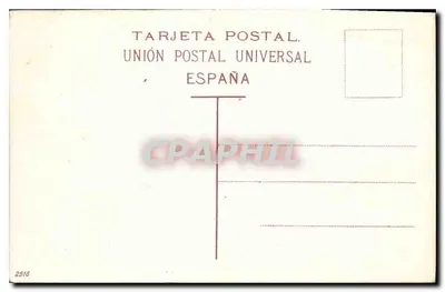 Cuesta del Norte Tenerife — widok wybrzeża z palmierym — wydawca nieznany, numer seryjny nie widoczny — Rewers