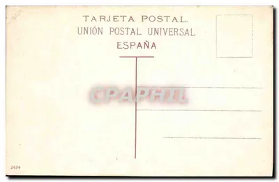 Roque de las Animas — Tenerife — wydawca nieznany, numer seryjny 2494 — Rewers