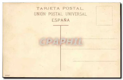 Los Realejos — Tenerife — wydawca niezidentyfikowany, numer seryjny 2500 — Rewers