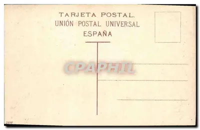 Tenerife. Estanque w dolinie Orotavy — wydawca nieznany, nr serii 2515 — Rewers
