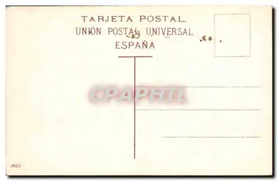 Taganana — Tenerife — editor desconhecido, n° de série 2493 — Verso