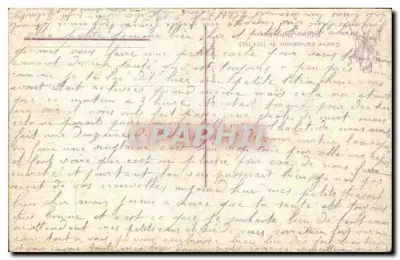 Kościół w BEAUFORT (Somme) — niezraniony przez bomby — Wydawca H. DUPRÈS, Amiens, nr 2347 bis — Rewers