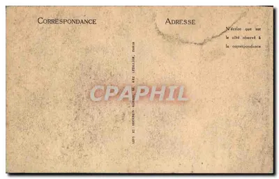 Compiègne - O Castelo - Quarto de Dormir de Napoleão I - LL — Verso