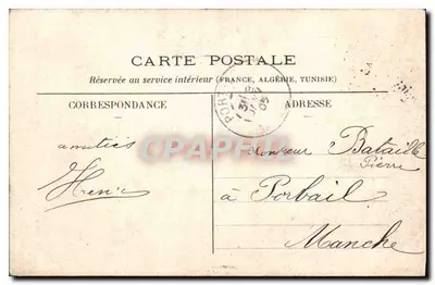 Paris — Arênes de Lutèce (Rue Monge) — editor desconhecido, n° 94 — Verso
