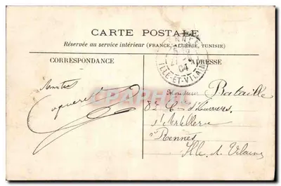 Paryż — Most Alexandre III i Wielki Pałac — wydawca nie widoczny, nr 77 — Rewers