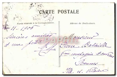 Paryż — Półczuć Teodora Banville'a — wydawca nieznany, numer seryjny nieczytelny — Rewers