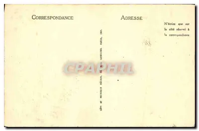 Lisieux — Casa do século XVI, chamada de Salamandra, rua aux Fèvres — Edição Maurice Duvey, Lisieux — Verso