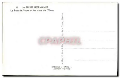 O Doce de Açúcar e as margens do Orne — A Suíça Normanda — Edições Gaby — Verso