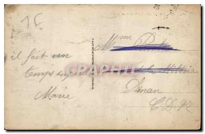 Lourdes — Grotta w 1858 — wydanie ilustrowane — Rewers